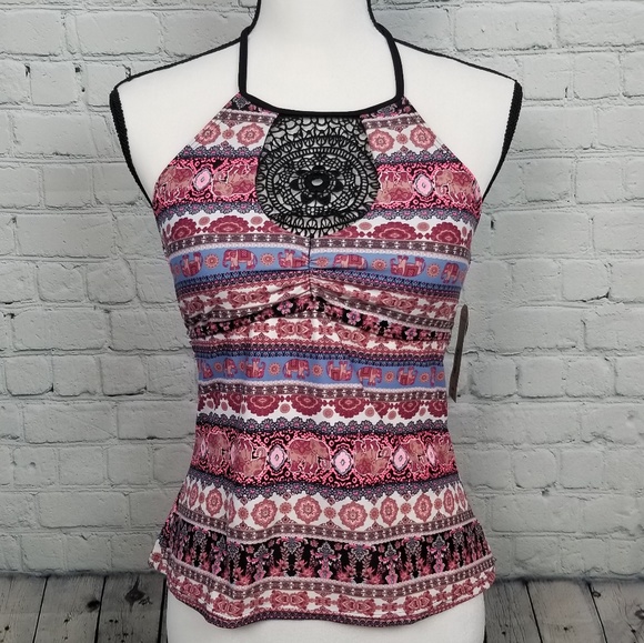 Arizona Jean Company Other - Arizona Jean Co NWT Juniors Tankini Swim Top